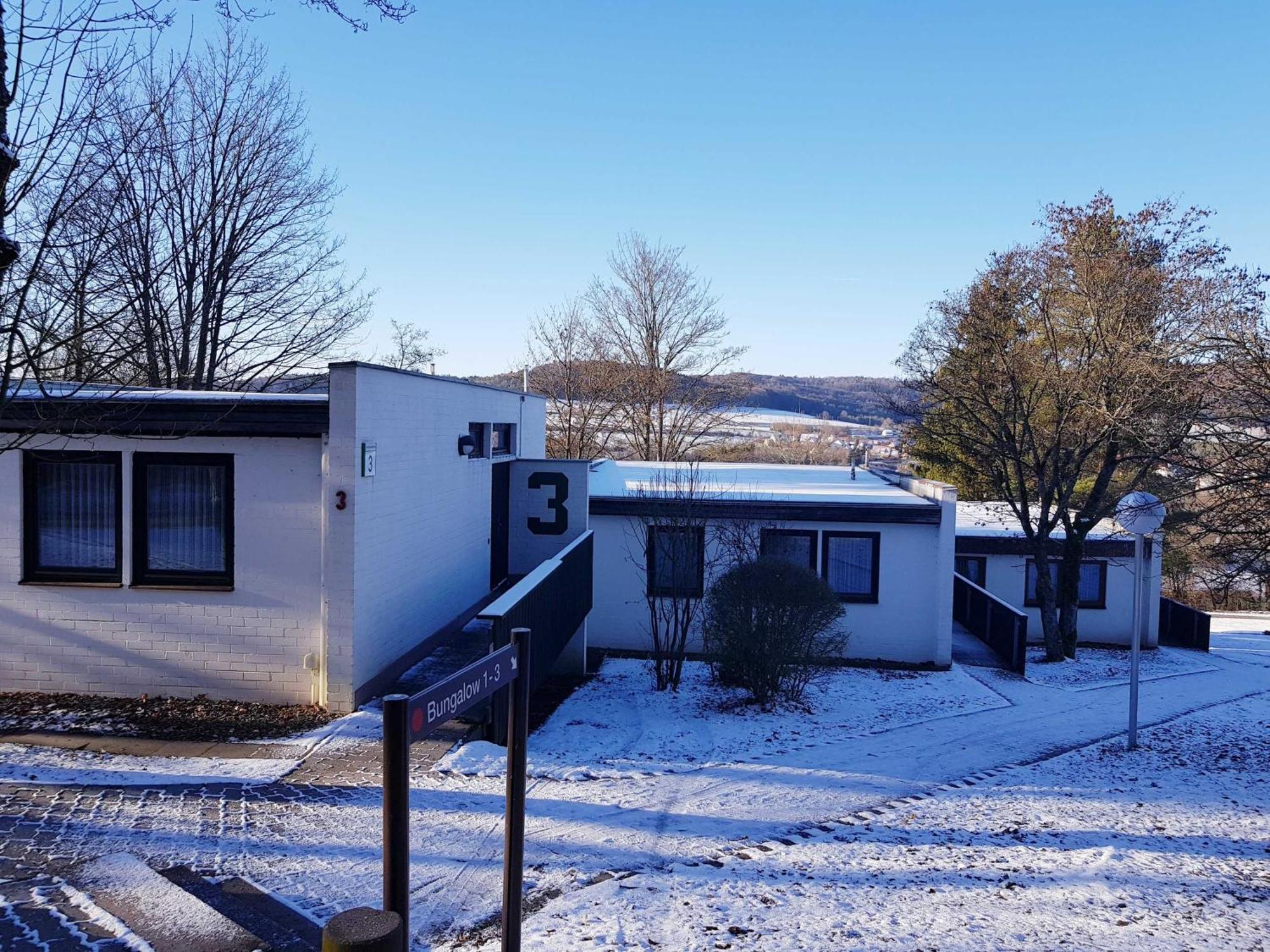 Berg-Bungalows Leinleitertal Heiligenstadt in Oberfranken Bagian luar foto